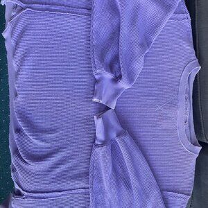 AE Oversized Big Hug Waffle Sweatshirt